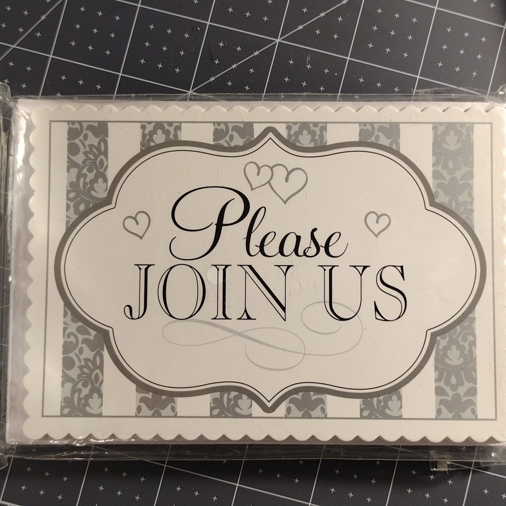 Wedding or Engagement Invitations New Unopened with Envelopes